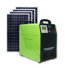 Banco de energía con panel solar 300W 500W 1000W 2000W Estaciones de energía portátiles 5kw Generador solar Generador solar portátil de onda sinusoidal pura